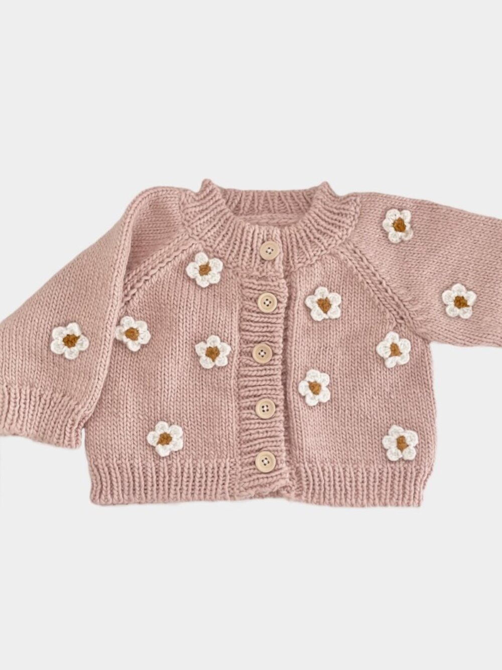Kids Flower Cardigan
